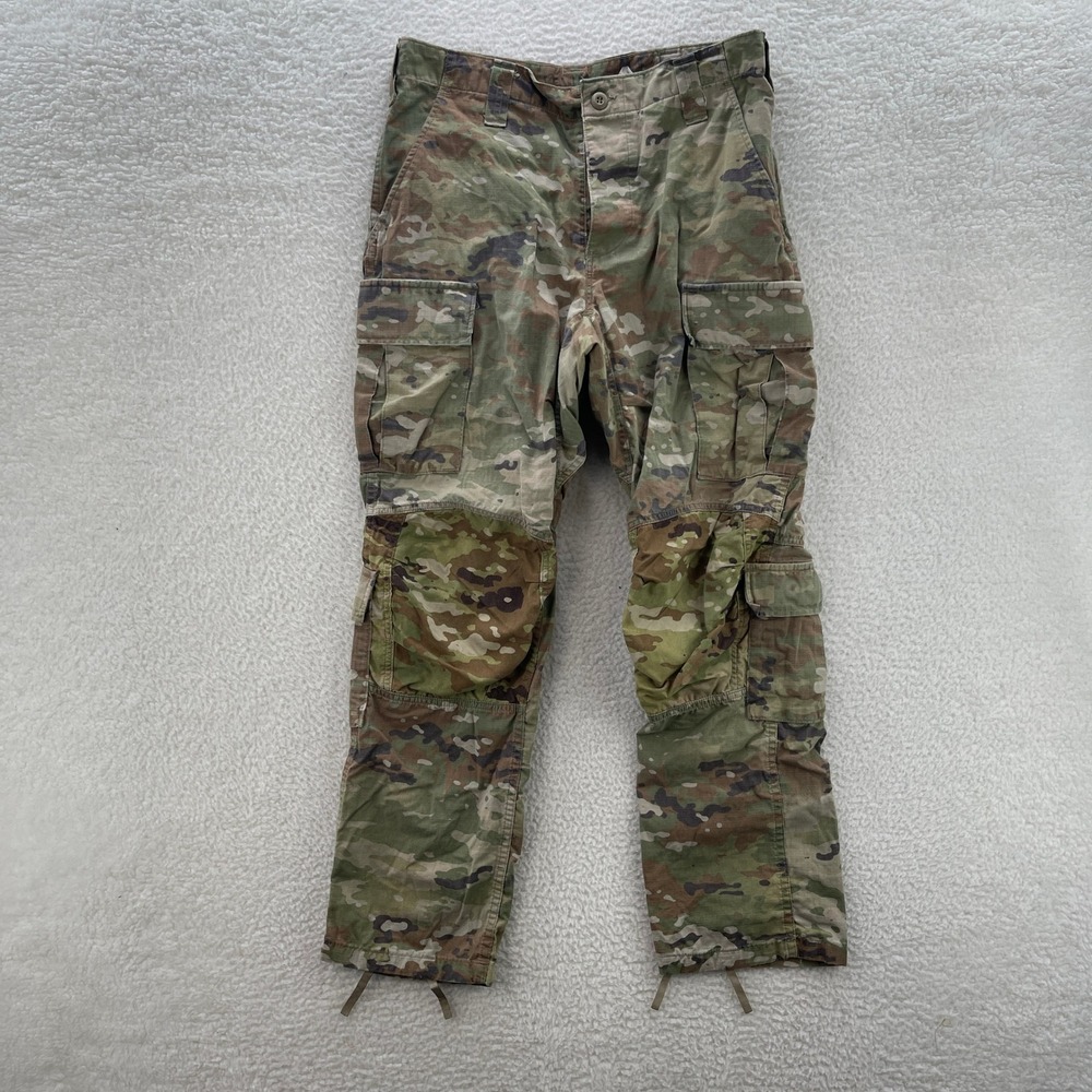 IHWCU Army Pants Mens Medium Reg OCP Camo Multicam Ripstop Combat Cargo Gorpcore